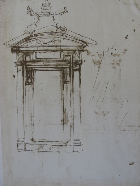 Drawing of Doorway and Window-opening